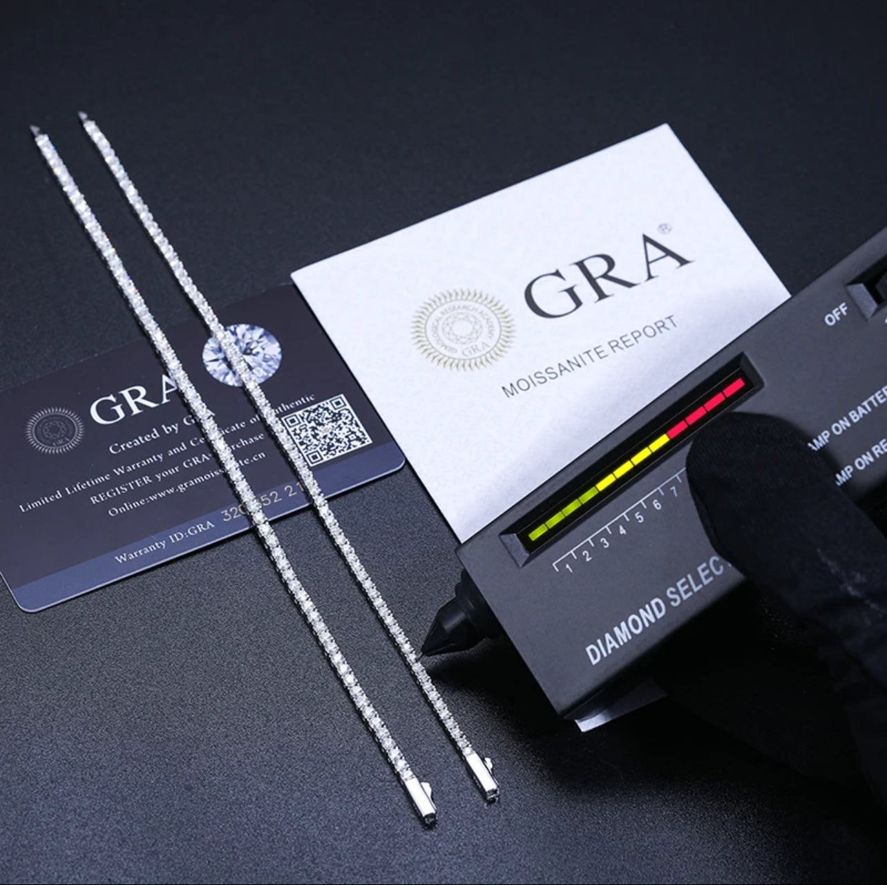 VVS Moissanite Tennis Bracelet